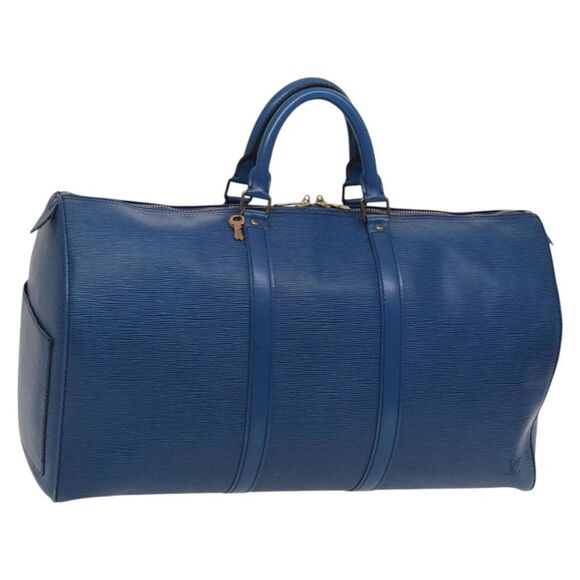 Pre Loved louis vuitton Unisex Blue Travel Bags - Picture 1 of 8